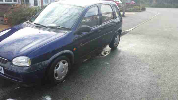 1.0l v corsa FULL MOT new exhaust 56954 miles!!
