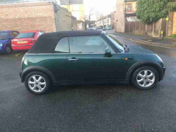 1.6 MINI ONE CONVERTIBLE 2008 PETROL MANUAL 78000 MILES MOT 09/02/2021 HISTORY