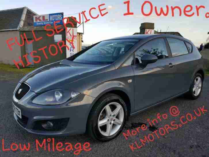 1 OWNER - SEAT LEON 1.6 S - FULL SERVICE HISTORY
