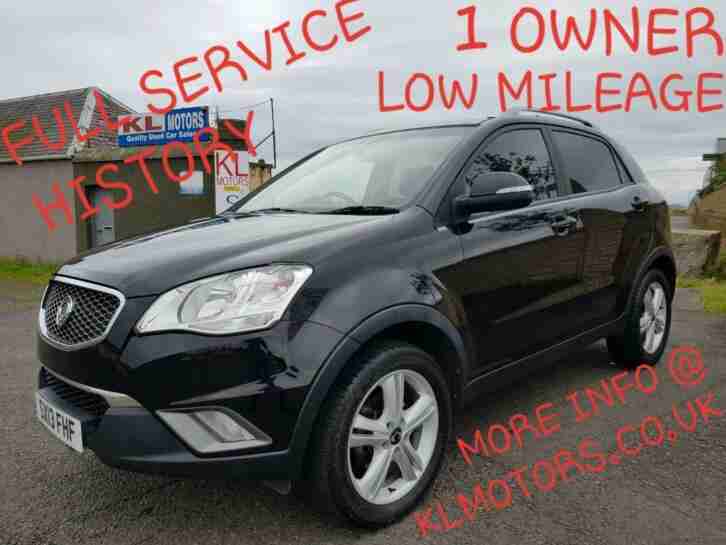 1 OWNER SsangYong Korando 2.0 TD LE LOW MILEAGE FSH