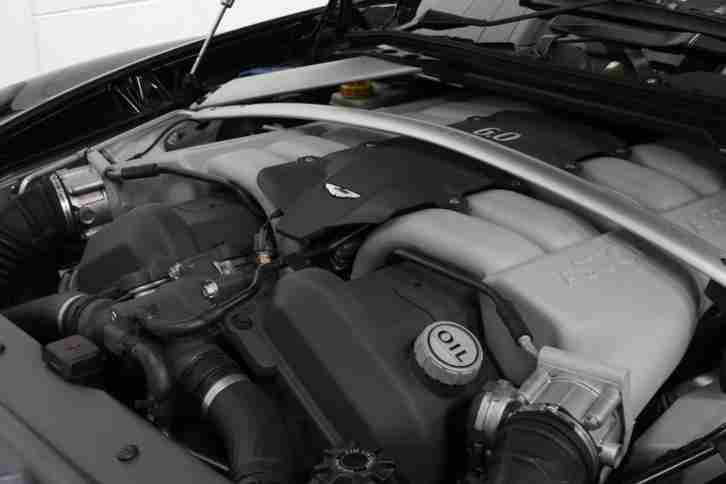 10 10 ASTON MARTIN RAPIDE 6.0 TOUCHTRONIC BLACK PETROL SALOON