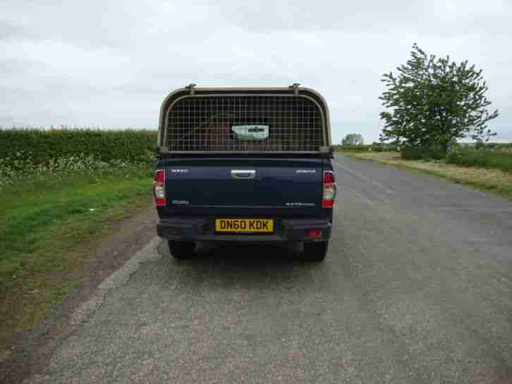 1060ISUZU RODEO DENVER MAX 2.5 TD DOUBLECAB PICKUP,BLUE,1 OWNER 65k, Canopy+ VAT