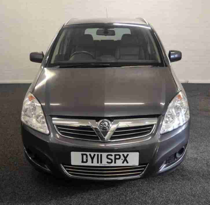 11 REG VAUXHALL ZAFIRA 1.8i 16v VVT ELITE +FULL LEATHER+FULL SERVICE HISTORY+