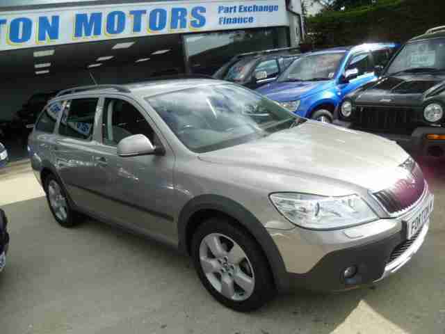 11 SKODA OCTAVIA 2.0 TURBO DIESEL 140BHP SCOUT 4X4 ESTATE~ONE OWNER FROM NEW~