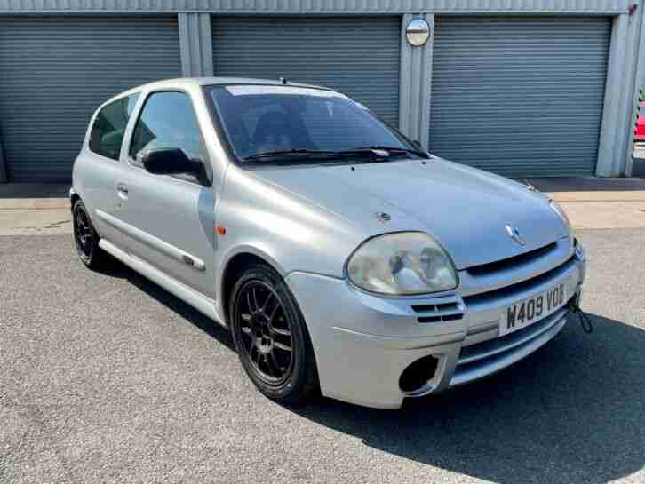 2000 W RENAULT CLIO SPORT 2.0 PETROL 172 182 3DR HATCHBACK PHASE 1 TRACK DAY CAR