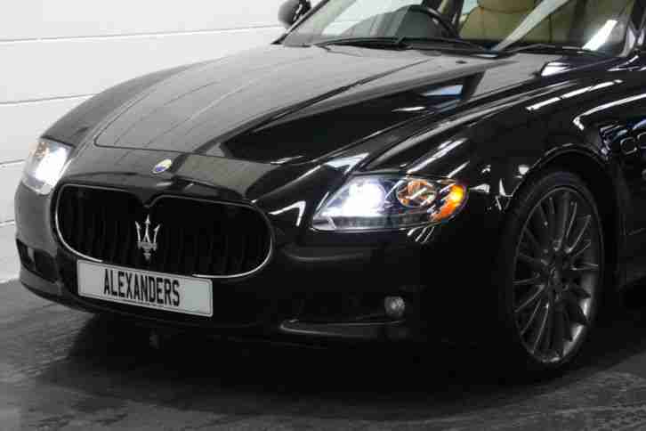 12 12 MASERATI QUATTROPORTE SPORT GTS 4.7 V8 AUTO SALOON PETROL BLACK