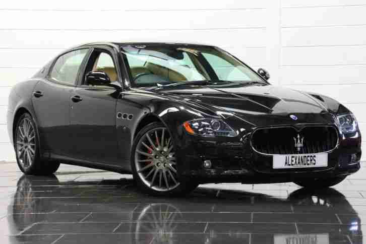 12 12 MASERATI QUATTROPORTE SPORT GTS 4.7 V8 AUTO SALOON PETROL BLACK