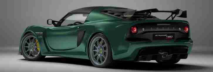 2021 Lotus Exige Sport 420 Final Edition Petrol green Manual