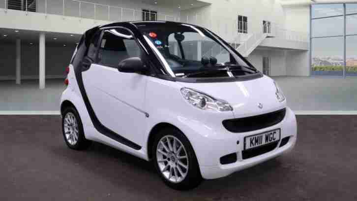 2011 smart fortwo coupe Passion Mhd 1 Auto Coupe Petrol Automatic