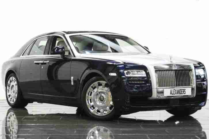 13 13 ROLLS ROYCE GHOST 6.6 V12 AUTO SALOON PETROL BLUE