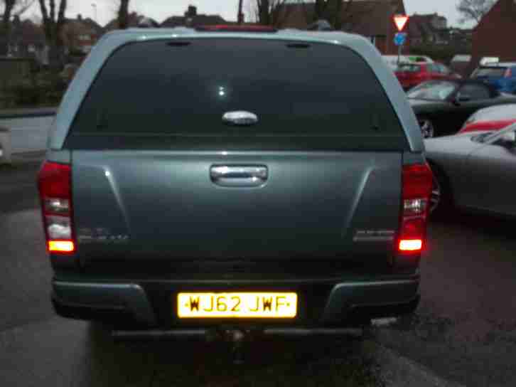 13/62 ISUZU D-MAX 2.5 UTAH,TRUCKMAN TOP,NO VAT