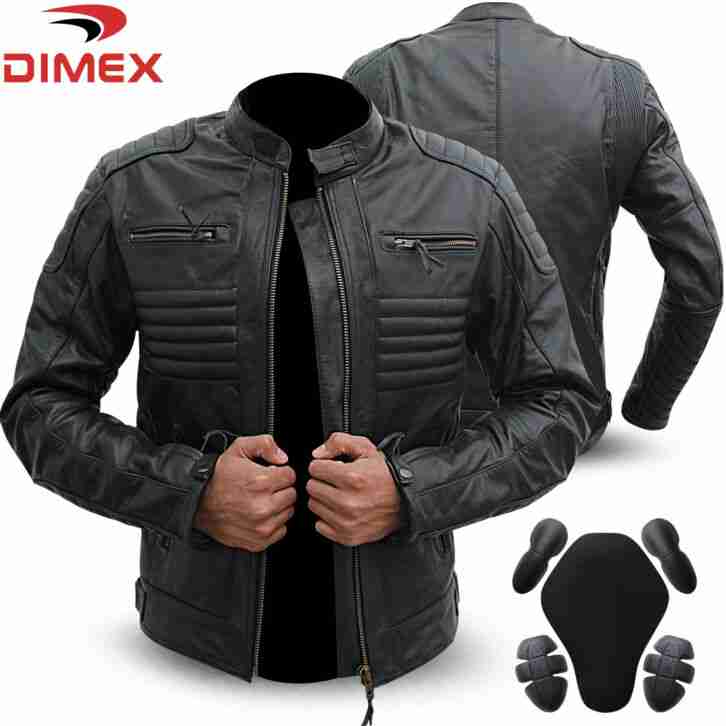 Genuine Leather Motorbike Motorcycle Jacket