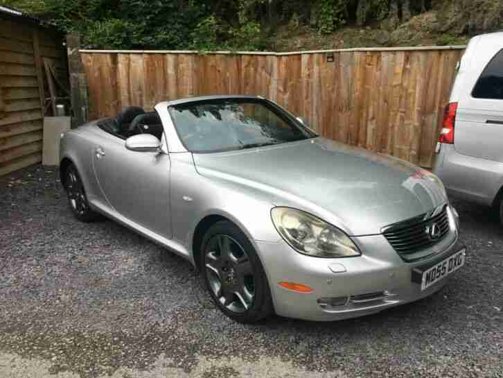 Lexus 430 SC 2006 76K FSH 12 months MOT 6 speed auto,top spec car convertible