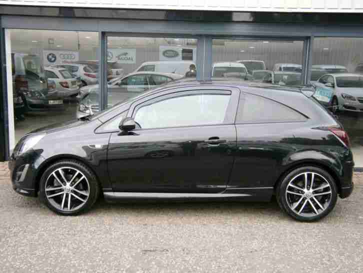 14/14 VAUXHALL CORSA 1.4i TURBO 16V BLACK EDITION