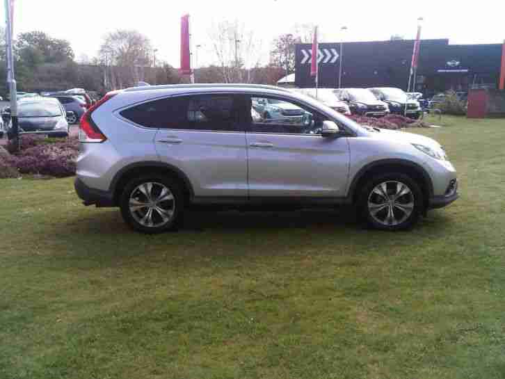 14 Honda CR-V 1.6i-DTEC ( 120ps ) ( Factory Navi ) 2014MY SR, Silver,