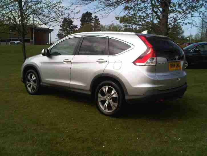 14 Honda CR-V 1.6i-DTEC ( 120ps ) ( Factory Navi ) 2014MY SR, Silver,
