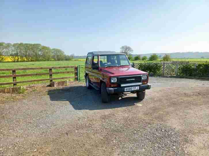 1992 daihatsu fourtrak 4x4