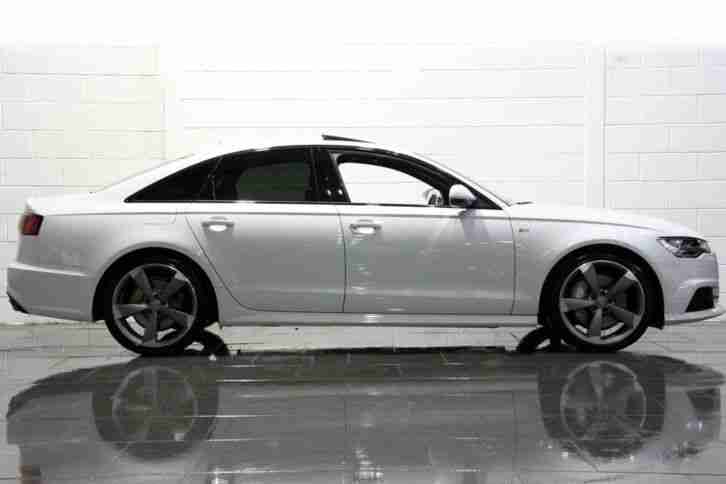 15 15 AUDI A6 3.0 BITURBO QUATTRO BLACK EDITION TIPTRONIC SALOON WHITE