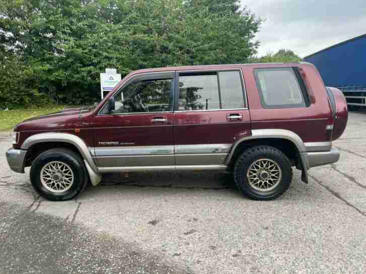 02 ISUZU TROOPER 3.0 TD CITATION FULLY VALETTED DRIVES NICE PX SWAP