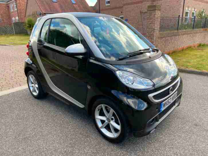 2012(62) SMART FORTWO PULSE CDi DIESEL AUTO GENUINE 63,000 MILES LONG MOT LOVELY