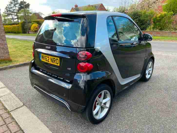 2012(62) SMART FORTWO PULSE CDi DIESEL AUTO GENUINE 63,000 MILES LONG MOT LOVELY