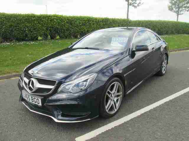 2015 Mercedes Benz E Class E220 BlueTEC AMG Line 2dr 7G Tronic COUPE Diesel Auto