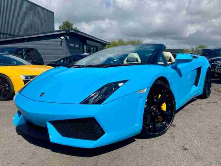 2010 Lamborghini Gallardo 5.0 V10 ( 520bhp ) Spyder E Gear £15,000 of options