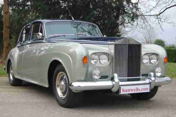 1964 Rolls Royce Silver Cloud III in Blue over Shell Grey