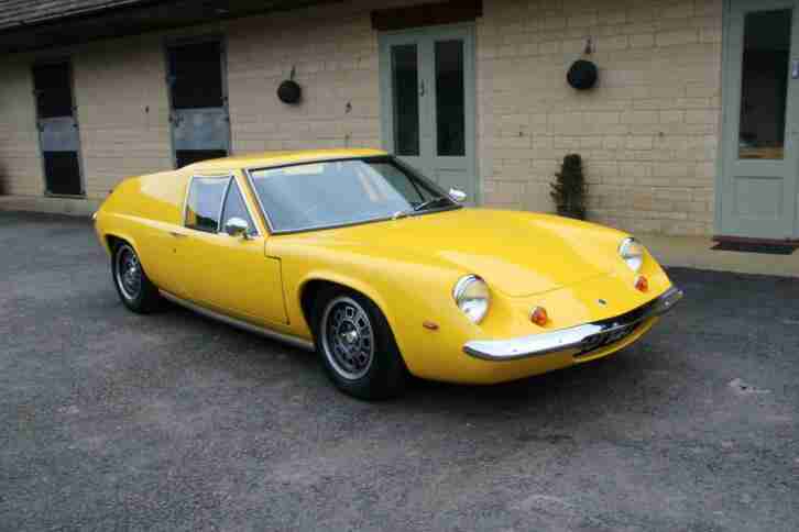 1970 LOTUS EUROPA S2 GORDINI SPEC