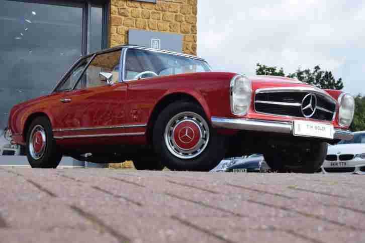 1970 Mercedes-Benz SL 280 SL Petrol red Automatic