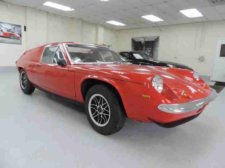 1971 Lotus Europa S2 ONE OWNER FROM NEW with just 30,000 miles