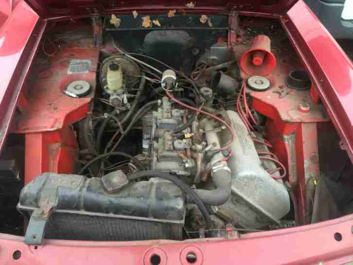 1972 LANCIA FULVIA 1300 COUPE BARN FIND RESTORATION PROJECT SPARES OR REPAIR NON