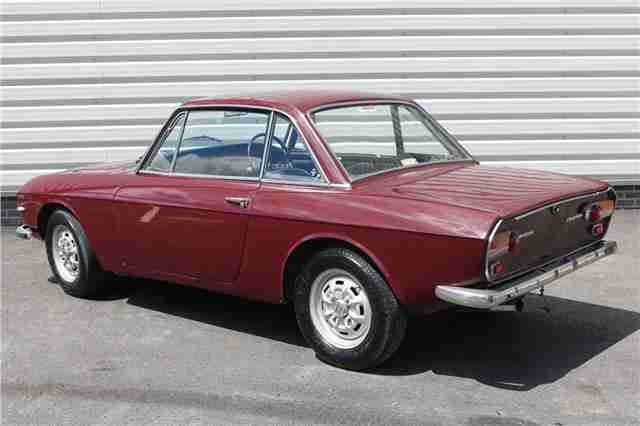 1972 Lancia Fulvia 1.3S 1300 Coupe Classic Car in Maroon