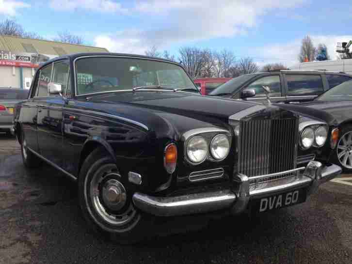 1972 ROLLS ROYCE SILVER SHADOW PX POSS CLASSIC COLLECTORS NO RESERVE 99P START