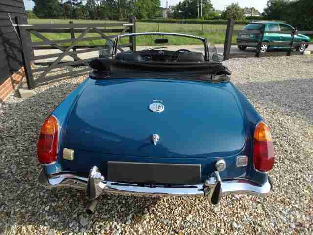 1973 MG B roadster with overdrive ,