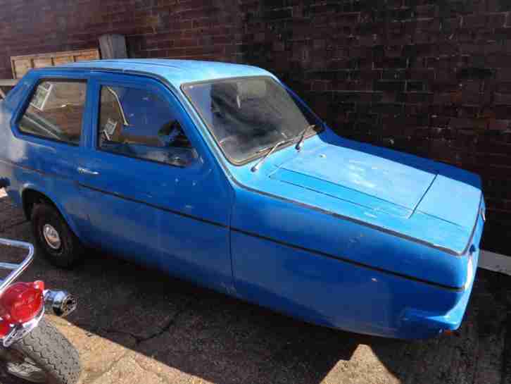 1974 Reliant SUPER ROBIN rare first year robin for restoration or spares £699