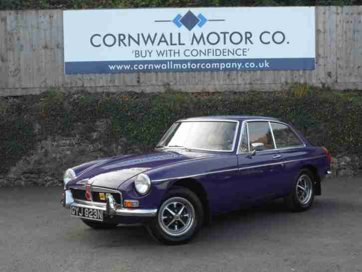 1975 MG MGB 1.8 GT 3D 95 BHP