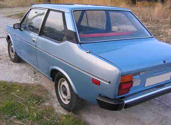 1976 LHD Fiat 131 Abarth replica Mirafiori Supermirafior 2 door coupe 1300cc