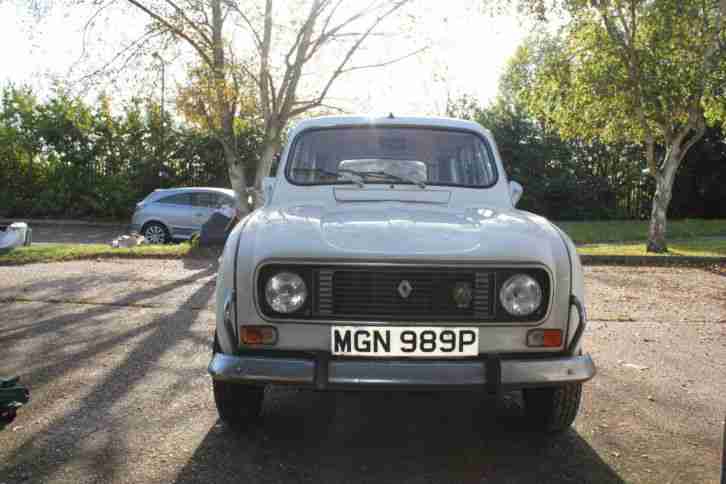 Renault 4. Renault car from United Kingdom