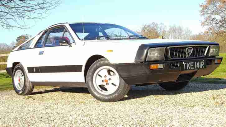 1977 LANCIA MONTECARLO MONTECARLO SPYDER VERY RARE FACTORY WHITE WITH RED