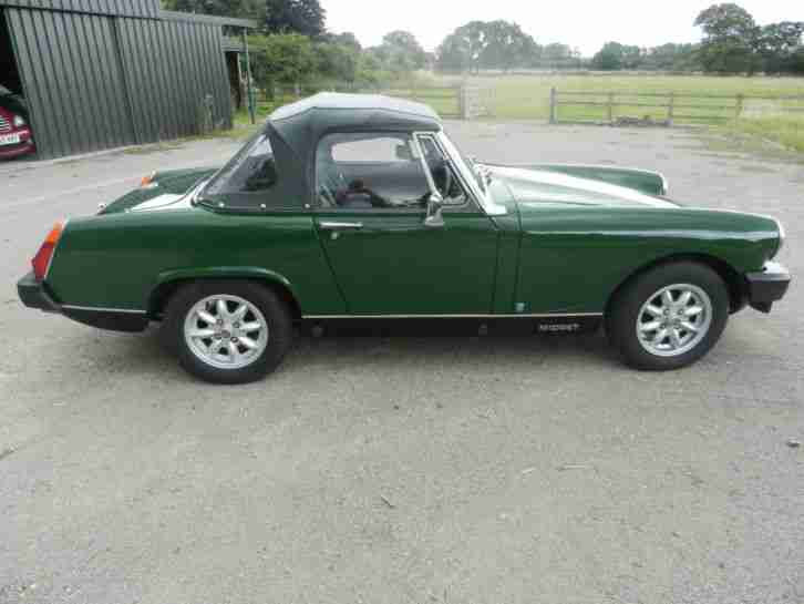 1977 MG MIDGET 1500 SPORTS FULLY RESTORED REBUILT CABRIOLET