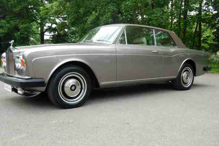 1977 R Rolls Royce Corniche Series II Fixed Head Coupe in Light Oyster