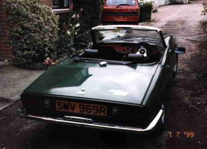 1977 TRIUMPH SPITFIRE 1500 GREEN