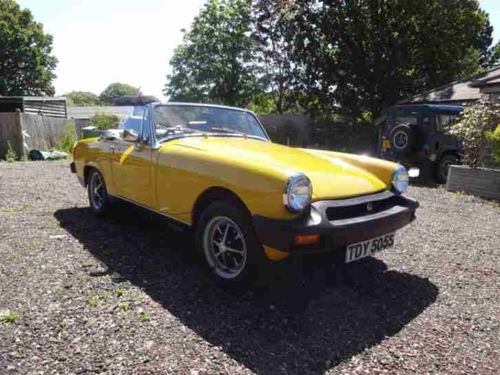 1978 MG Midget 1.5 in very good condition