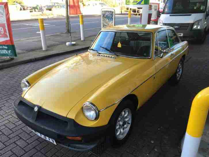 1979 MGB GT 1.8 Overdrive in perfect working
