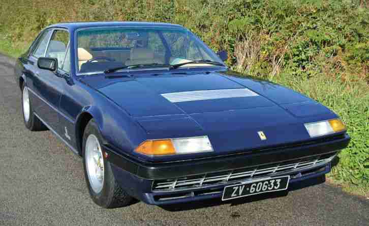 1980 FERRARI 400i GTA 2 owners & history from new