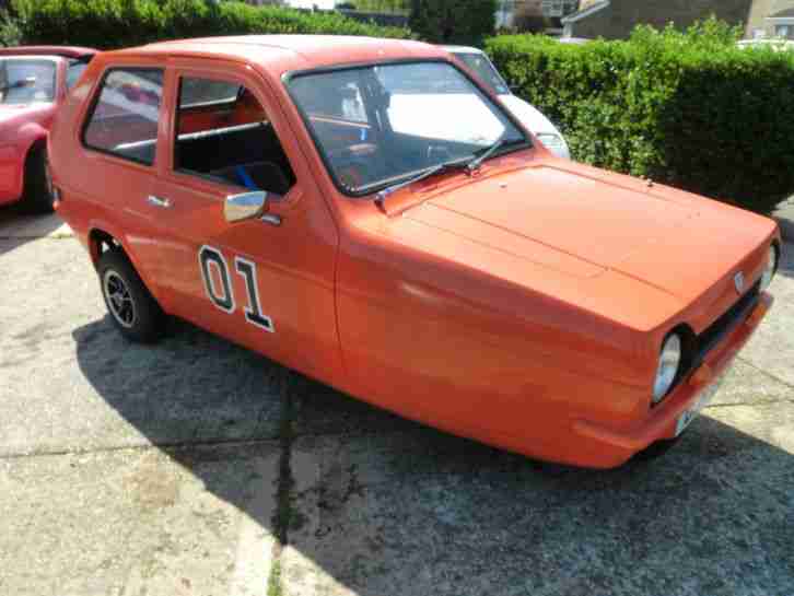 1980 RELIANT ROBIN Genaral Lee replica