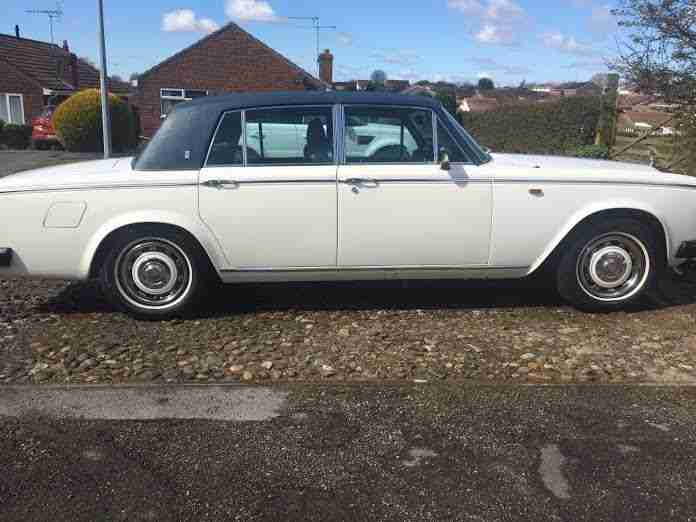 1980 ROLLS ROYCE Factory WHITE (ideal wedding car)