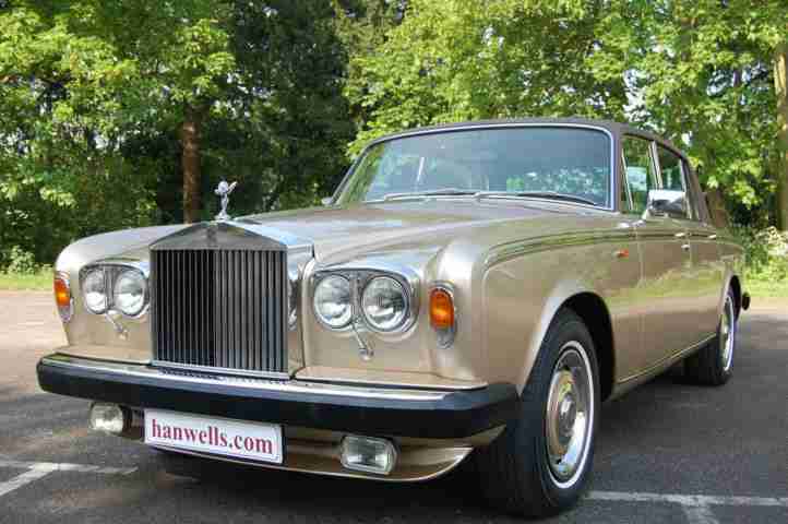 1980 W Rolls Royce Silver Shadow Series II in Silver Sand