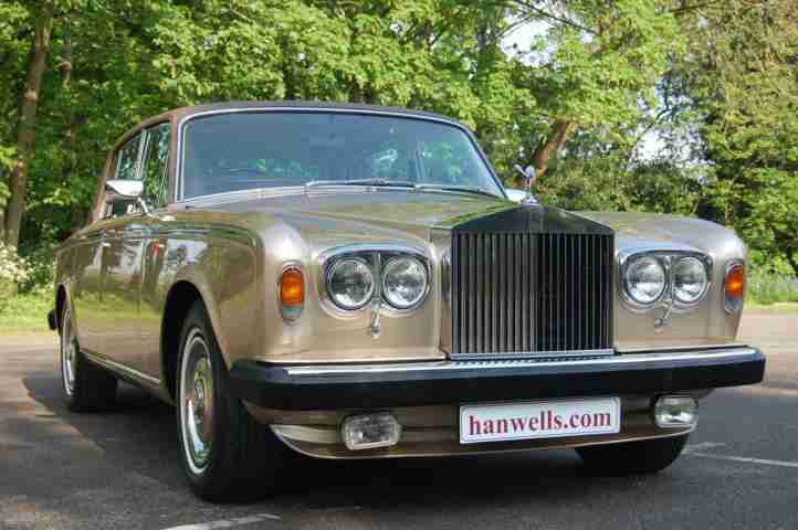 1980 W Rolls Royce Silver Shadow Series II in Silver Sand